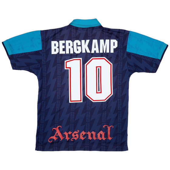 1994-95 Arsenal Away Shirt Bergkamp #10 - 7/10 - (L)