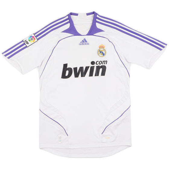 2007-08 Real Madrid Home Shirt - 6/10 - (S)