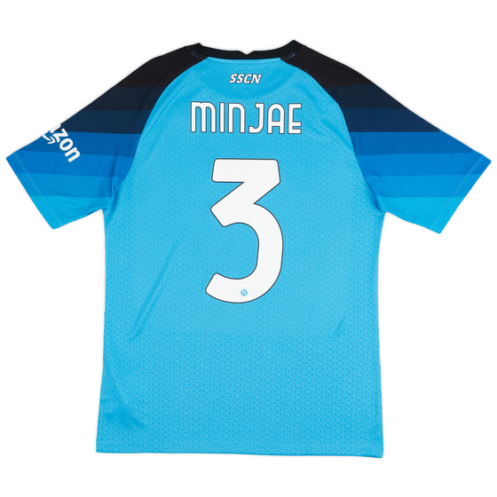 2022-23 Napoli Authentic Home Shirt Minjae #3