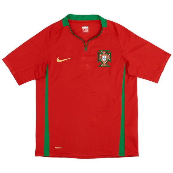 2008-10 Portugal Home Shirt - 8/10 - (M.Boys)