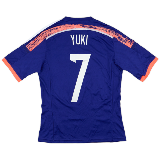 2013-15 Japan Home Shirt Yuki #7 - 9/10 - (XS)