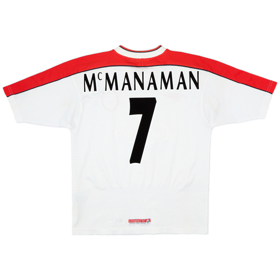 1998-99 Liverpool Away Shirt McManaman #7 - 8/10 - (M)