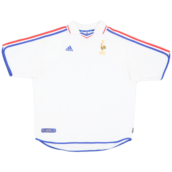 2000-02 France Away Shirt - 9/10 - (XXL)