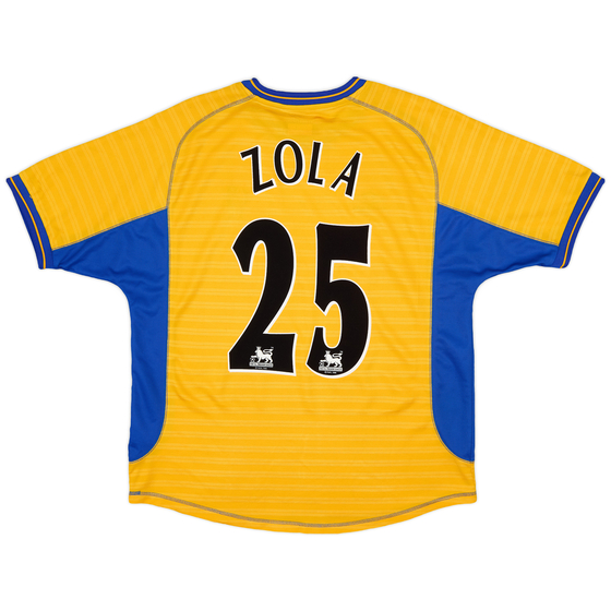 2000-01 Chelsea Away Shirt Zola #25 - 9/10 - (L)