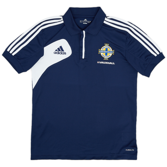 2012-13 Northern Ireland adidas Polo Shirt - 9/10 - (S)