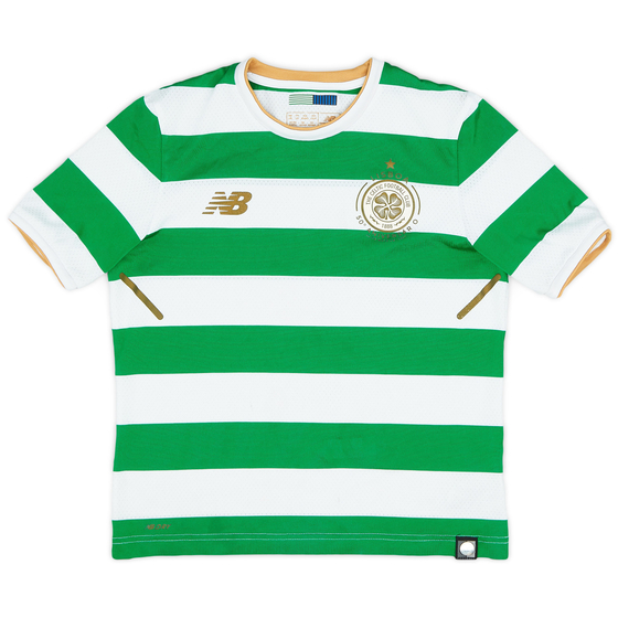 2017-18 Celtic 'Lisbon Lions 50th Anniversary' Home Shirt - 8/10 - (M.Boys)