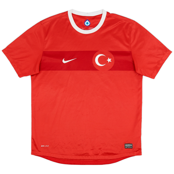 2012-14 Turkey Home Shirt - 8/10 - (L)