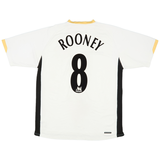 2006-08 Manchester United Away Shirt Rooney #8 - 7/10 - (L)