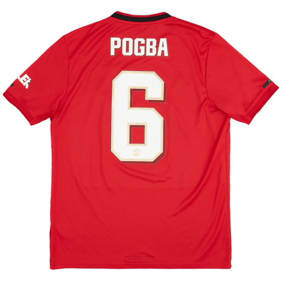 2019-20 Manchester United Home Shirt Pogba #6 - 6/10 - (L)