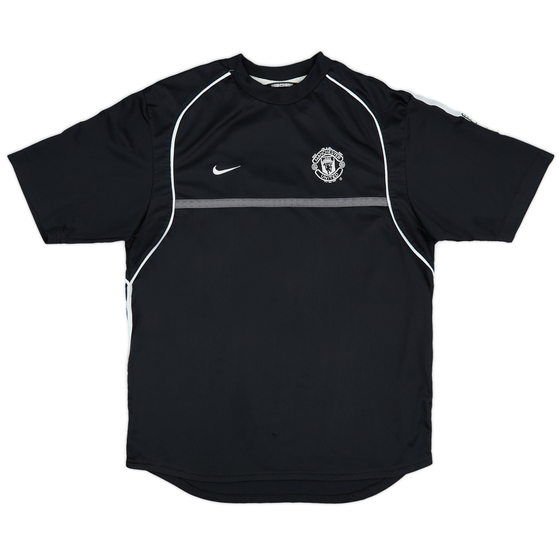 2002-03 Manchester United NIke Training Shirt - 7/10 - (L)