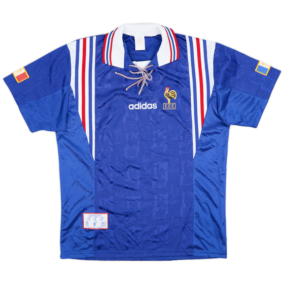 1996-98 France Home Shirt - 9/10 - (M)