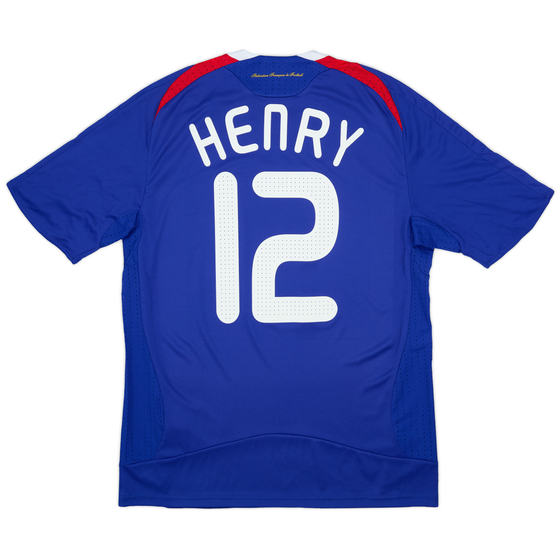 2007-08 France Home Shirt Henry #12 (M)