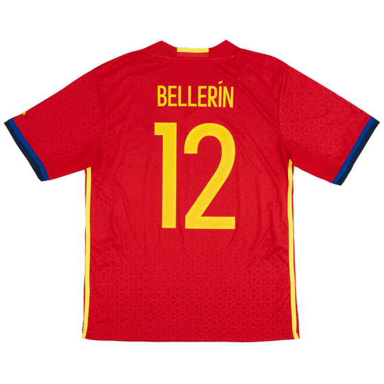 2016-17 Spain Home Shirt Bellerin #12 - 9/10 - (L)