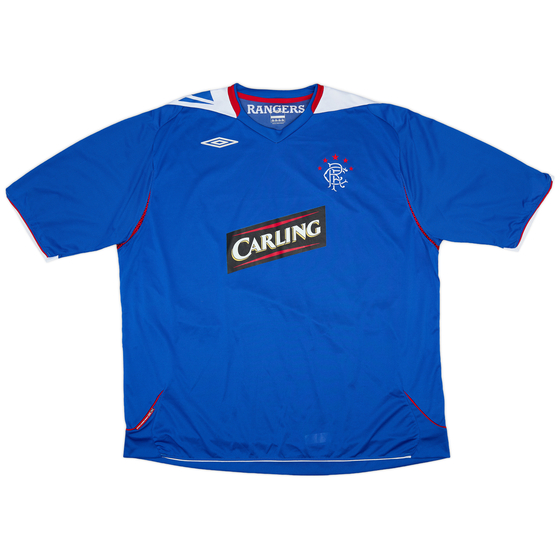 2006-07 Rangers Home Shirt - 9/10 - (4XL)