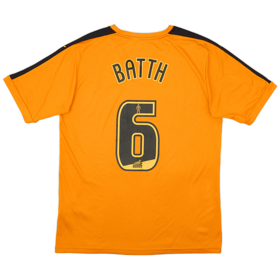 2015-16 Wolves Home Shirt Batth #6 - 8/10 - (M)