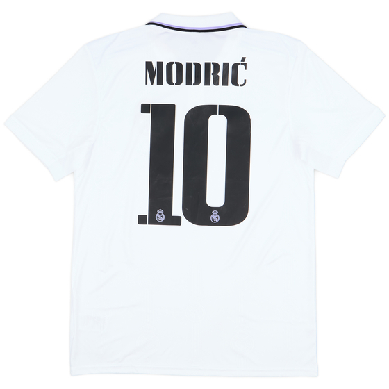 2022-23 Real Madrid Home Shirt Modric #10 (M)