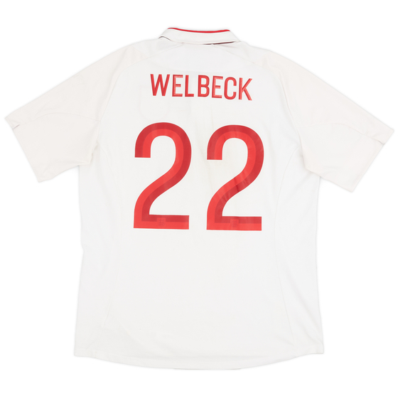2012-13 England Home Shirt Welbeck #22 - 6/10 - (L)