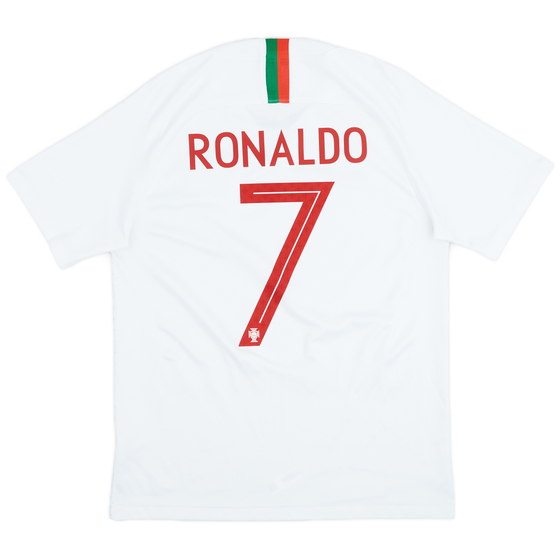 2018-19 Portugal Away Shirt Ronaldo #7 - 9/10 - (M)
