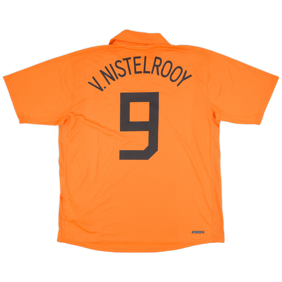 2006-08 Netherlands Home Shirt v.Nistelrooy #9 - 7/10 - (XL)