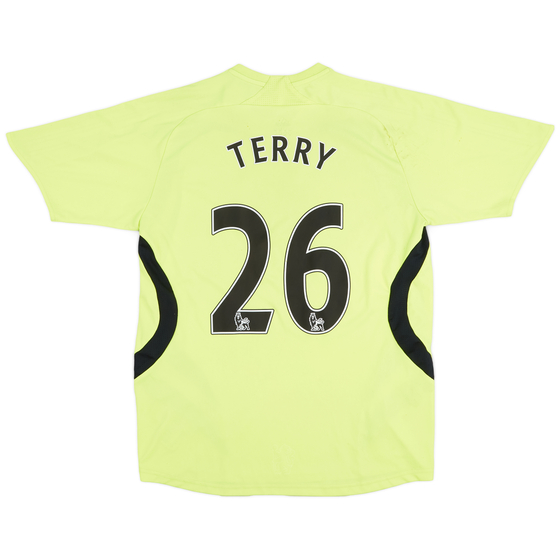 2007-08 Chelsea Away Shirt Terry #26 - 7/10 - (XL.Boys)