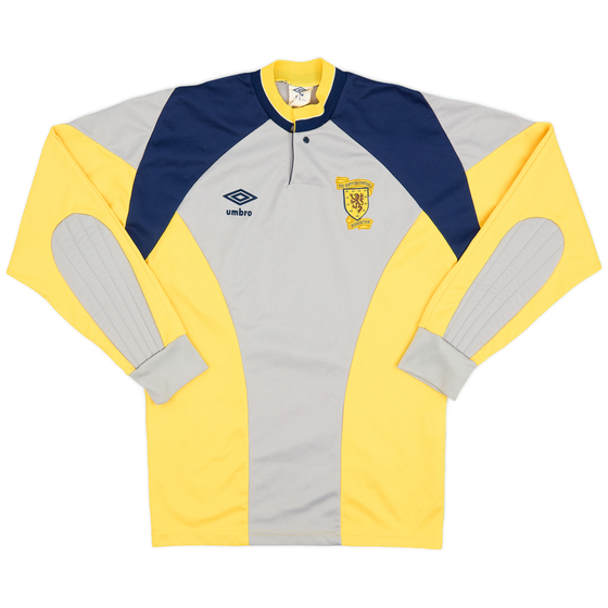 1990-92 Scotland GK Shirt - 8/10 - (S)