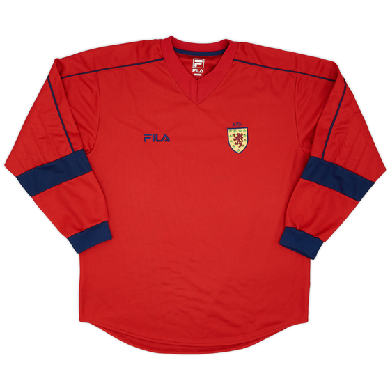 2000-02 Scotland GK Shirt - 9/10 - (XL)