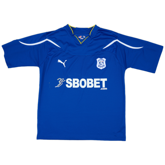 2010-11 Cardiff Home Shirt - 4/10 - (XL)
