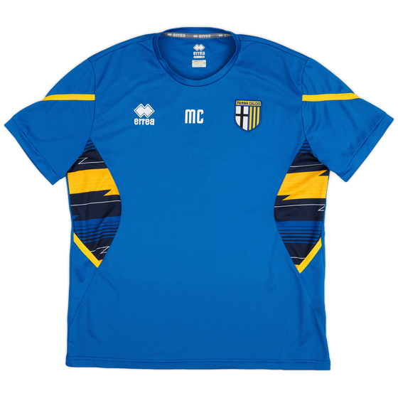 2017-18 Parma Staff Issue Errea Training Shirt MC - 7/10 - (XL)