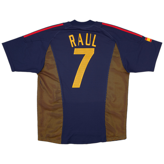 2002-04 Spain Third Shirt Raul #7 - 8/10 - (L)