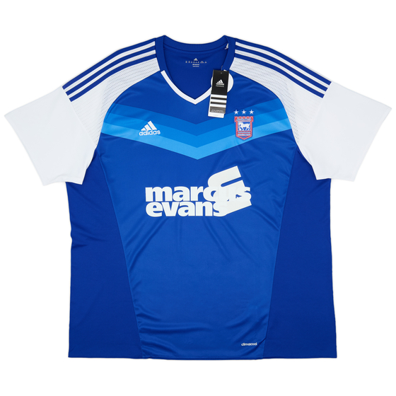 2016-17 Ipswich Home Shirt (XXL)