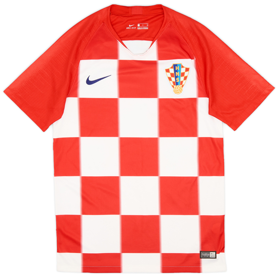 2018-19 Croatia Home Shirt - 9/10 - (S)