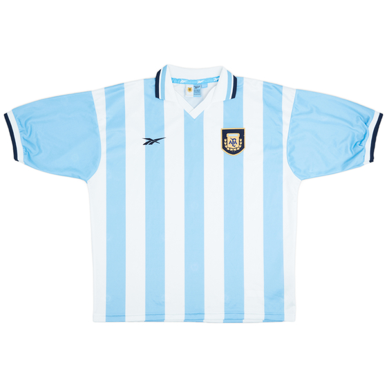 1999-00 Argentina Home Shirt - 9/10 - (XL)
