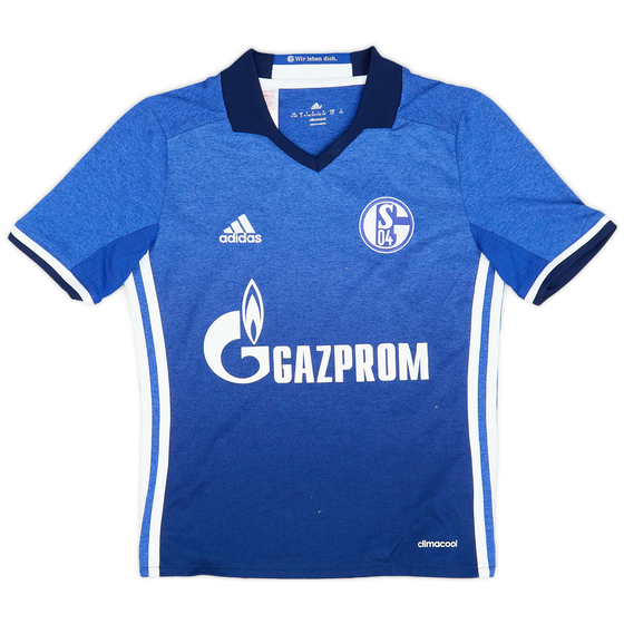 2016-18 Schalke Home Shirt - 9/10 - (M.Boys)