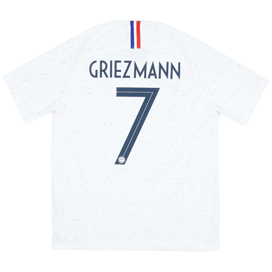 2018 France Away Shirt Griezmann #7 - 10/10 - (L)