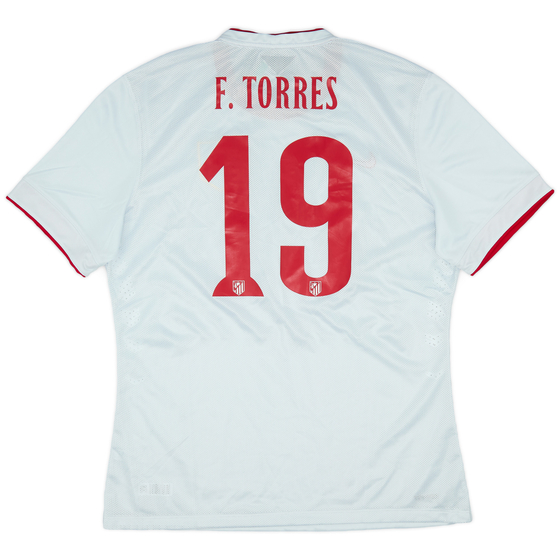 2014-15 Atletico Madrid Away Shirt Torres #19 (XL)
