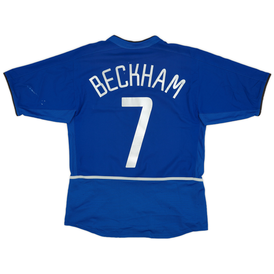 2002-03 Manchester United Third Shirt Beckham #7 - 7/10 - (S)