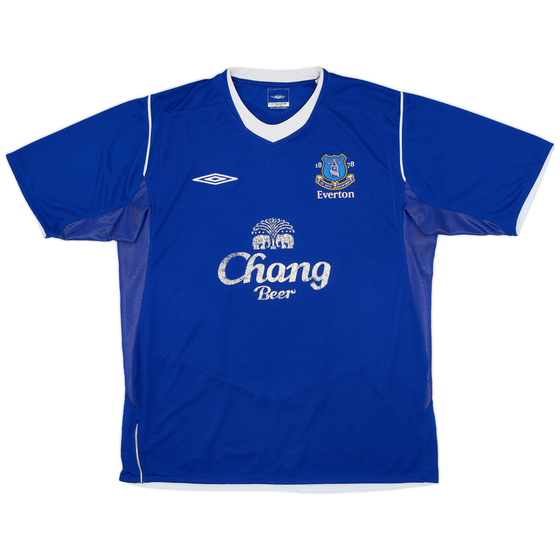 2004-05 Everton Home Shirt - 4/10 - (L)