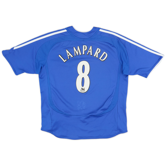 2006-08 Chelsea Home Shirt Lampard #8 - 6/10 - (L.Boys)