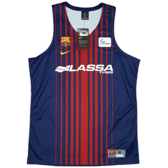 2017-18 Barcelona Basketball Home Jersey