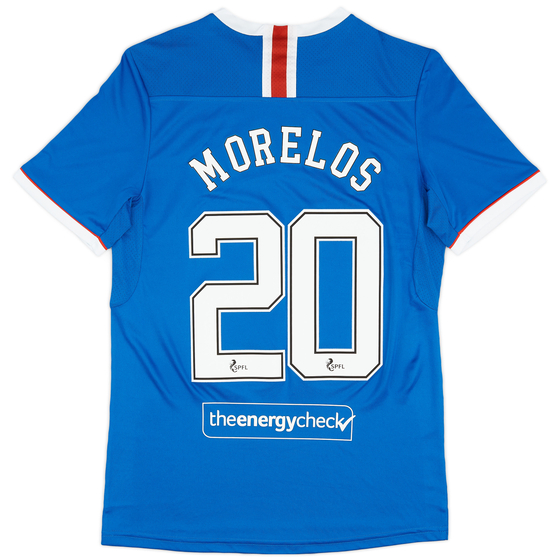 2020-21 Rangers Special Edition 'Champions 55 20/21' Home Shirt Morelos #20 (S)