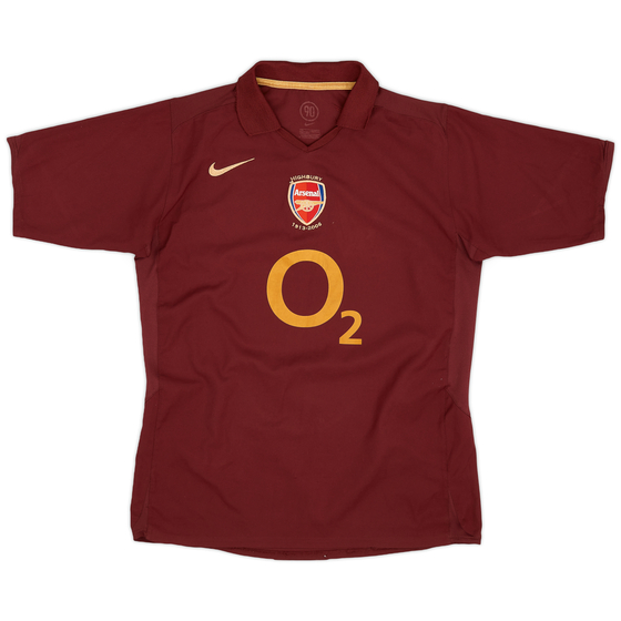 2005-06 Arsenal Home Shirt - 5/10 - (XL.Boys)