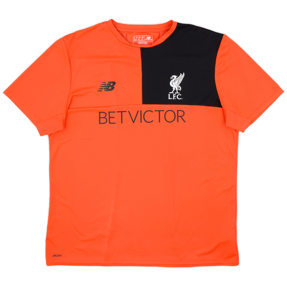 2016-17 Liverpool NewBalance Training Shirt - 9/10 - (XL)