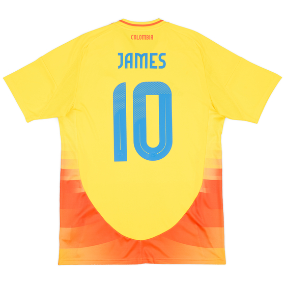 2024-24 Colombia Home Shirt James #10