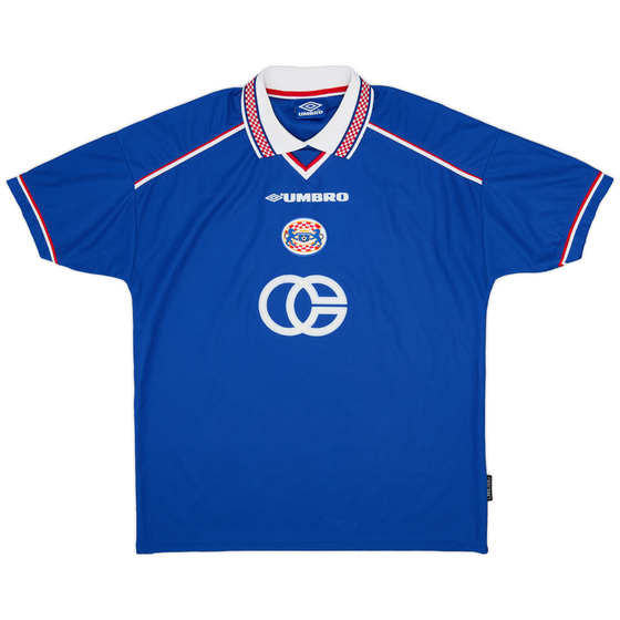 1999-00 Croatia Zagreb European Home Shirt - 9/10 - (XL)