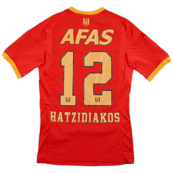 2017-18 AZ Alkmaar 'Signed' Home Shirt Hatzidiakos #12 - 7/10 - (M)