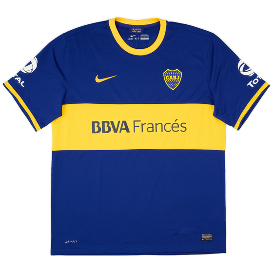 2013-14 Boca Juniors Home Shirt - 10/10 - (XL)