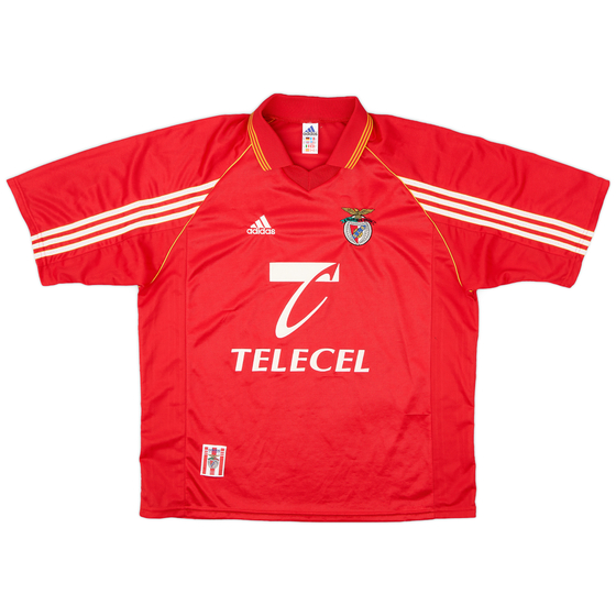 1998-99 Benfica Home Shirt - 8/10 - (XL)