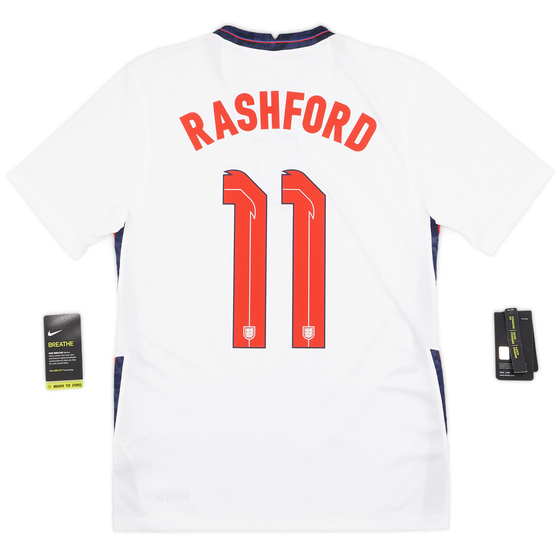 2020-22 England Home Shirt Rashford #11 (S)