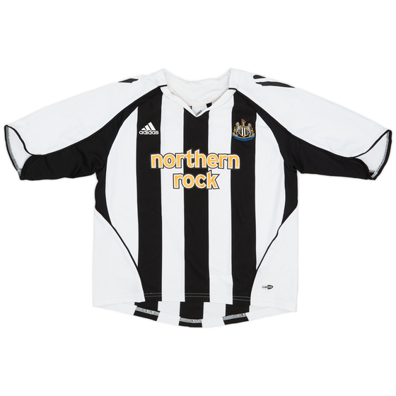 2005-07 Newcastle Home Shirt - 6/10 - (M.Boys)