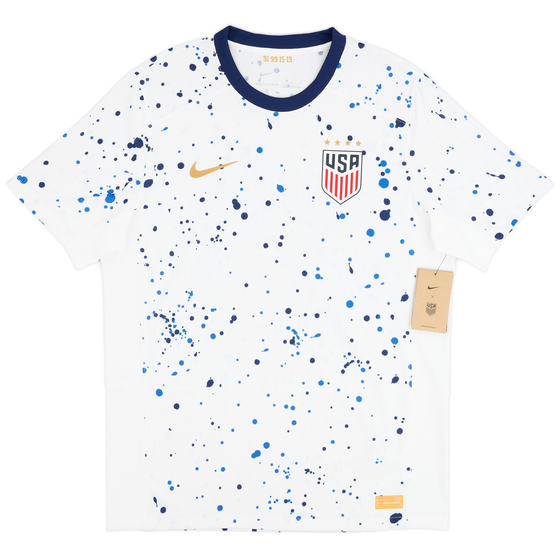 2023-24 USA Women's Authentic Home Shirt (Mens Fit)
